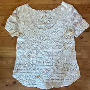 MEADOW Rue Womens Anthropologie Top Sz S